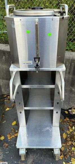 Coffee Serving Station on Wheels 18x26x53 image