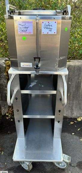 Coffee Serving Station on Wheels 18x26x53 image