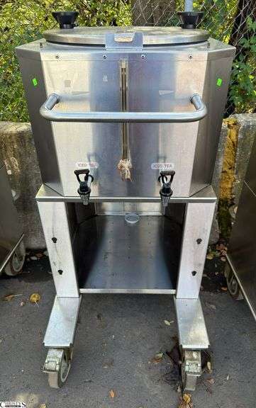 Coffee Serving Station on Wheels 26x36x52 image