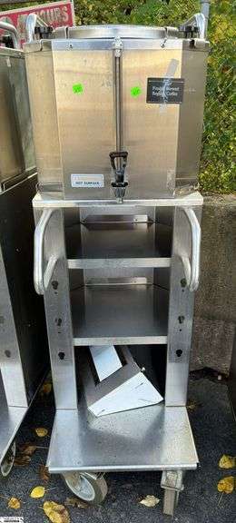Coffee Serving Station on Wheels 18x26x53 image