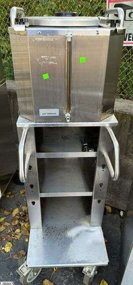 Coffee Serving Station on Wheels 18x26x53 image
