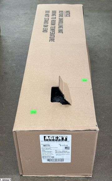 Agent 3ft x7ft Black and Yellow Diamond Pattern Anti Fatigue Mat In Box image