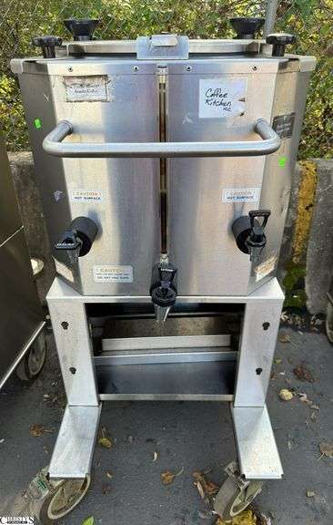 Coffee Serving Station on Wheels 26x36x52 image