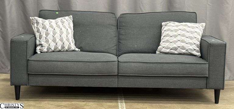 Grey Waiting Room Sofa 78x31x33 image