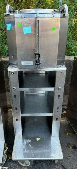 Coffee Serving Station on Wheels 18x26x53 image
