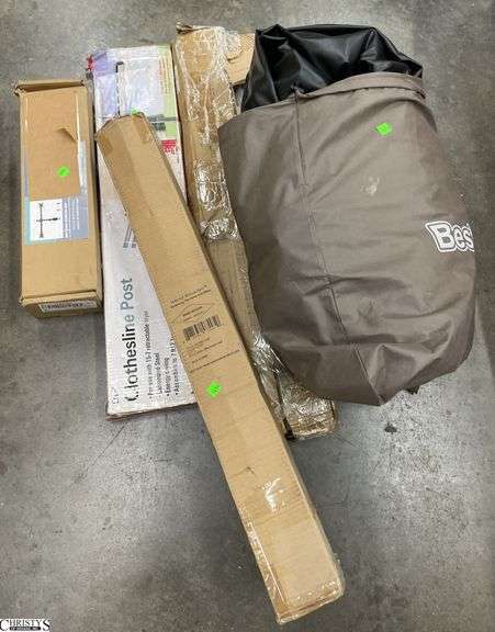 Clothesline post, Air Mattress, Clear carpet Chair image