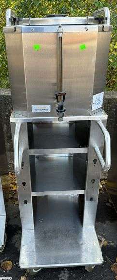 Coffee Serving Station on Wheels 18x26x53 image