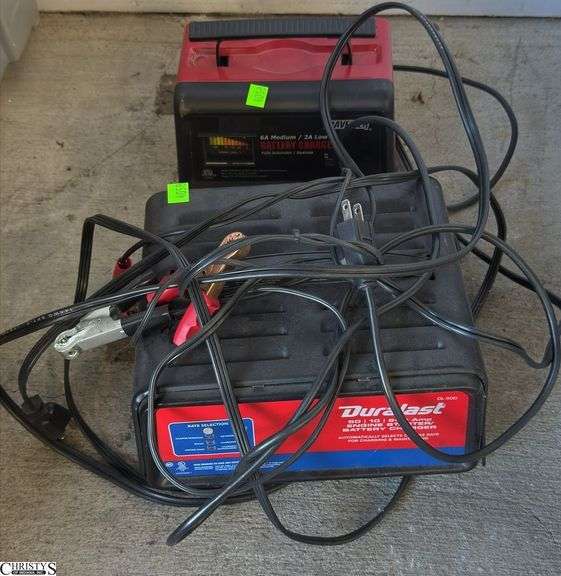 2 Battery Chargers Untested image