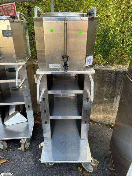 Coffee Serving Station on Wheels 18x26x53 image