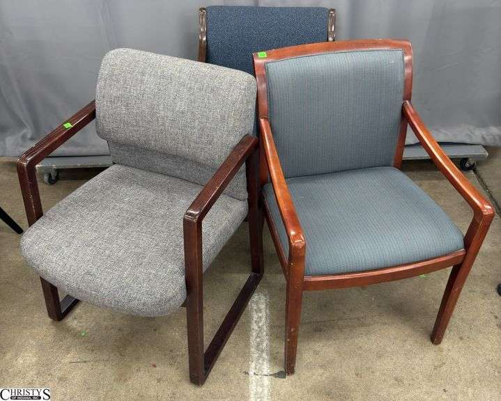 3 Waiting Room Chairs image