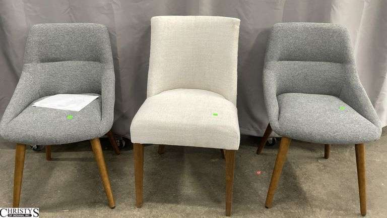 3 Chairs, 2 matching - Tallest 35" image