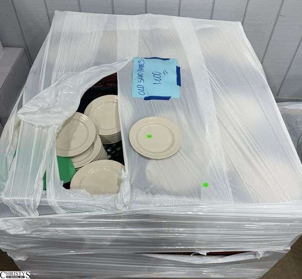 Pallet of Dinner Plates image