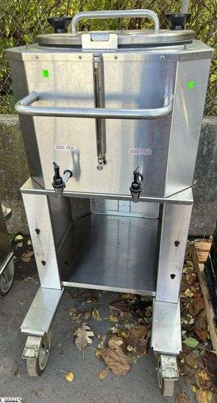 Coffee Serving Station on Wheels 26x36x52 image