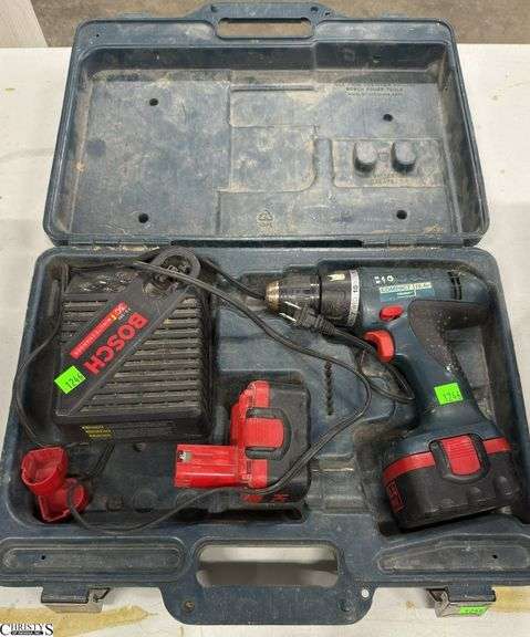 Bosch 14.4vt Compact Tough with Charger and Batteries image