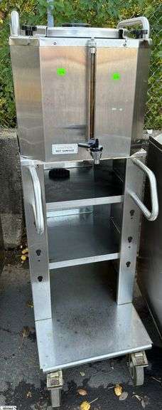 Coffee Serving Station on Wheels 18x26x53 image