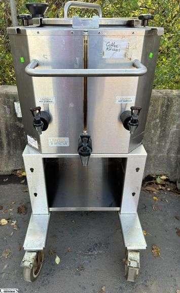 Coffee Serving Station on Wheels 26x36x52 image
