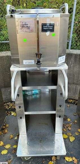 Coffee Serving Station on Wheels 18x26x53 image