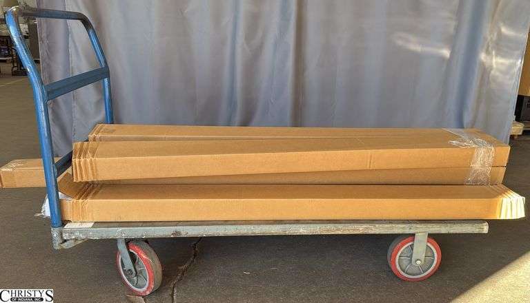 Warehouse Cart With Tuway Boxes, Model Numbers Vary ZL24H COMP, Dust Mops image