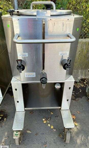 Coffee Serving Station on Wheels 26x36x52 image