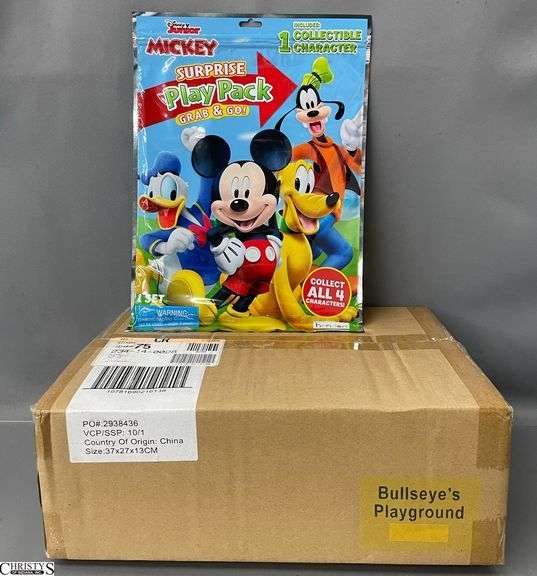 1 box 10 Per Box Bulleye's Playground Mickey Mouse Characters Play Packs image