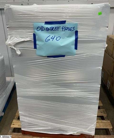 Pallet of Dinner Plates image