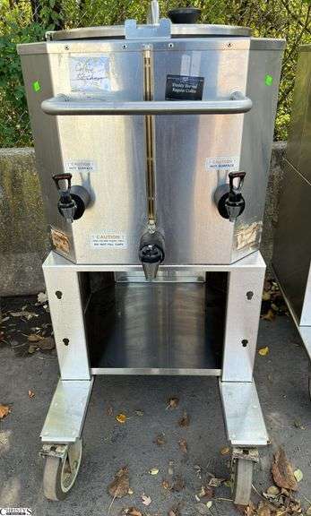 Coffee Serving Station on Wheels 26x36x52 image