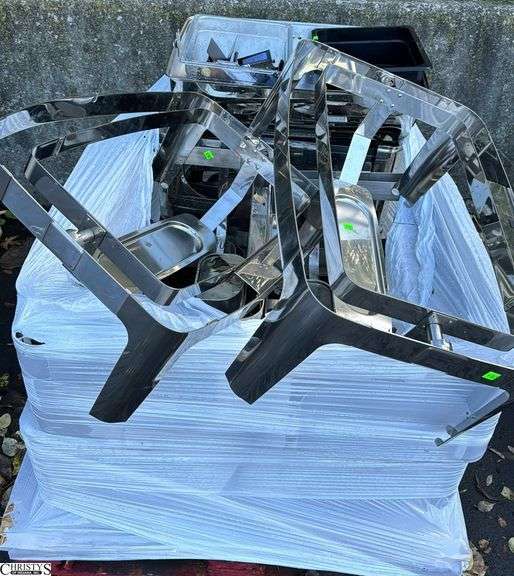 Pallet of Chafing Dishes image