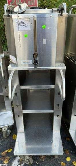 Coffee Serving Station on Wheels 18x26x53 image