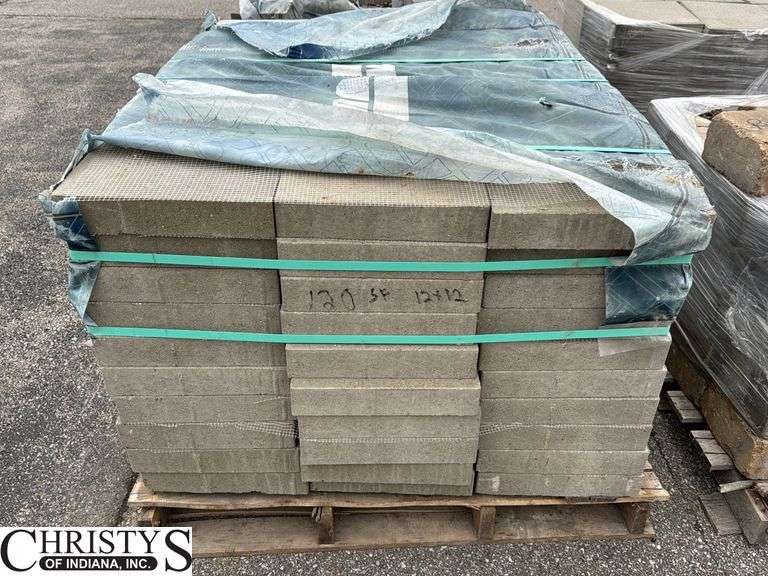 Skid of 12x12 Pavers Some May Have Damage