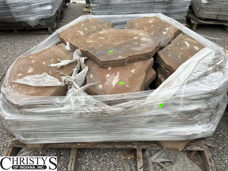 Skid of Patio Blocks Some May Have Damage