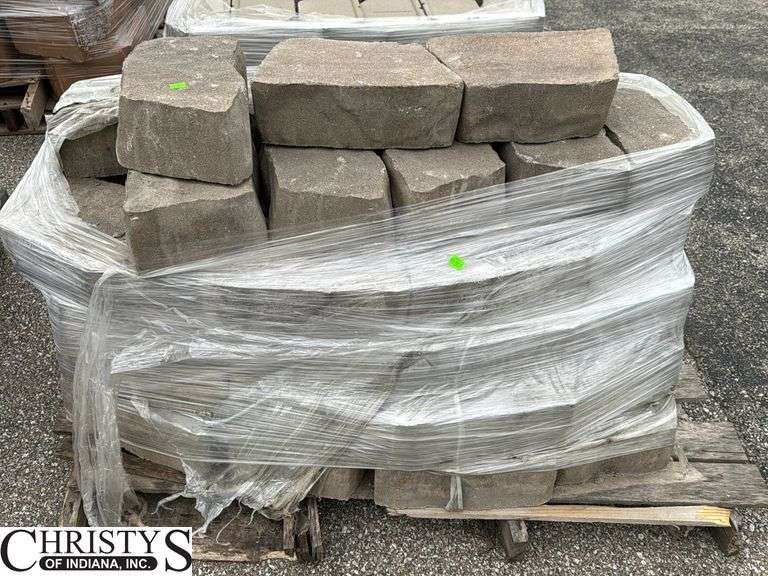 Skid of Grey Block Some May Have Damage