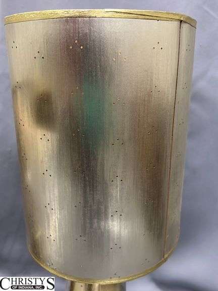 Three Table Lamps, One Lampshade, Tallest Lamp 16"