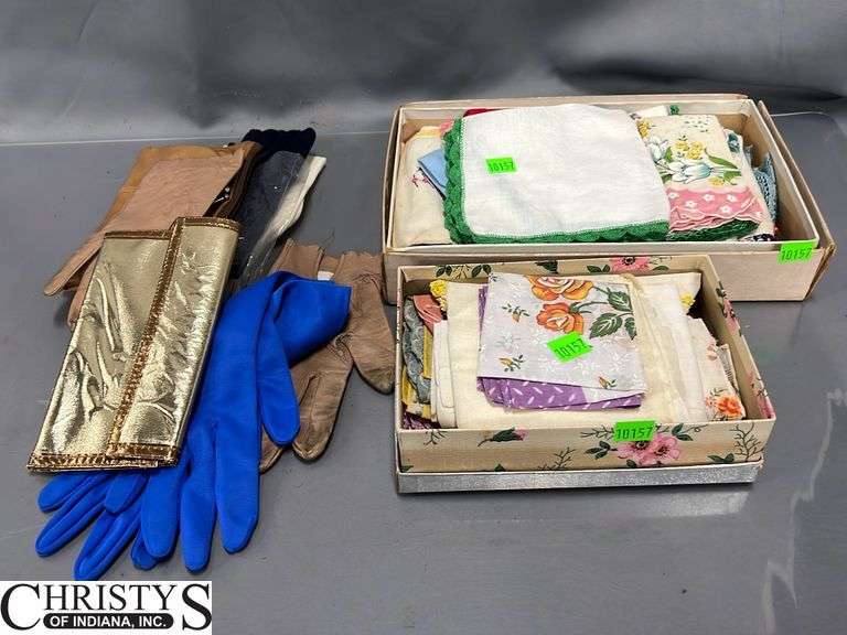 Ladies Hankies, Coin Purses, Wallets, Gloves
