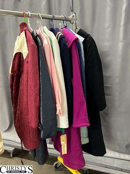 Eight Suit Jackets, Dress Jackets, Coats, House Coat, Outdoor Jackets, Sizes 11, 12 and S