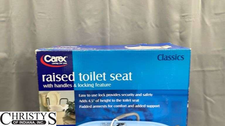 Paraffin Wax Warmer, Raised Toilet Seat
