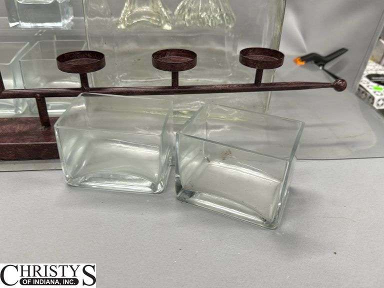 Glass Vases, Planters Tallest 24"