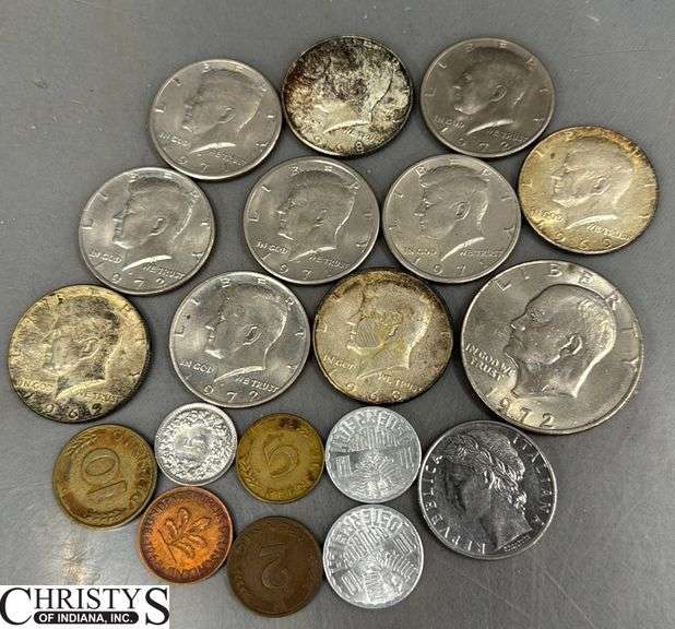 Foreign and Domestic Coins
