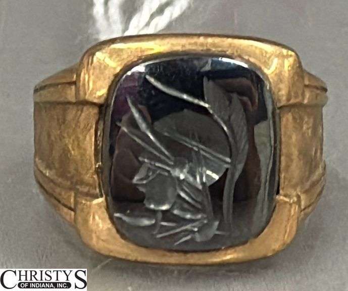 Mens Ring Marked 10k
