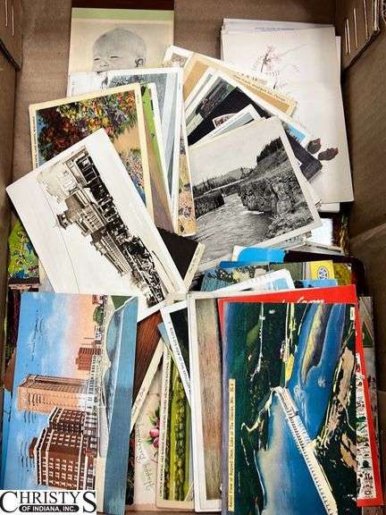 Postcards, Office Supplies, Maps, Almanacs, Top Value Stamps, Magazines