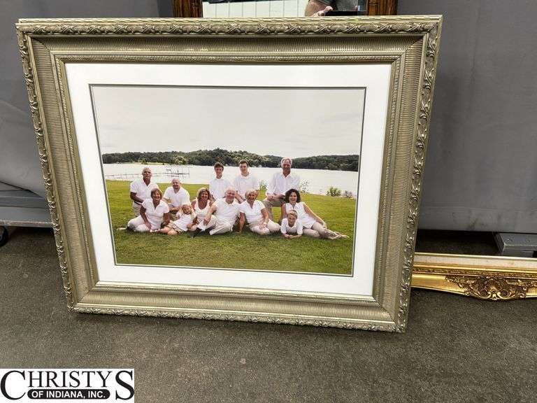 Mirror, 2 Picture Frames Largest 38x48