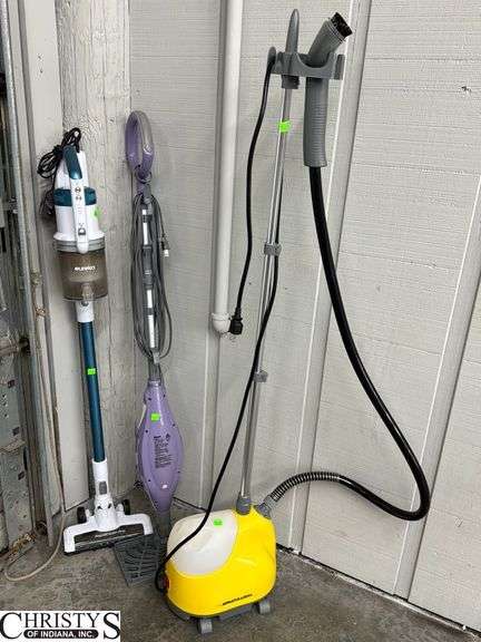 Steamers, Cordless Vacuum Turns On