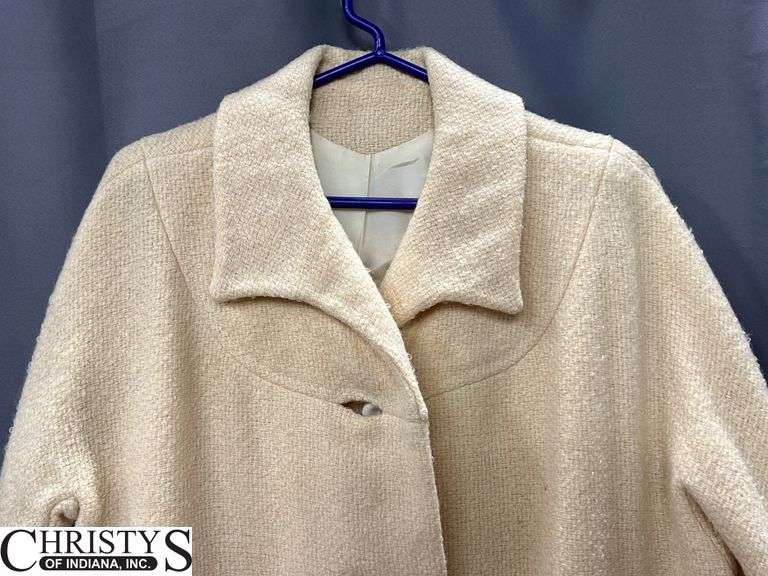 Five Wool and Wool-Like Pea Coats, Marked L. Strauss, Einiger, Hunters
