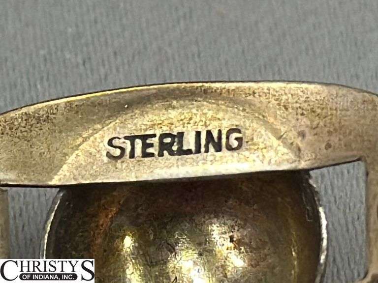 4 Rings and Bracelet Marked Sterling