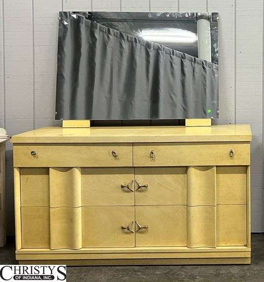 Dresser with Mirror, Lots of Wear 56x19x32