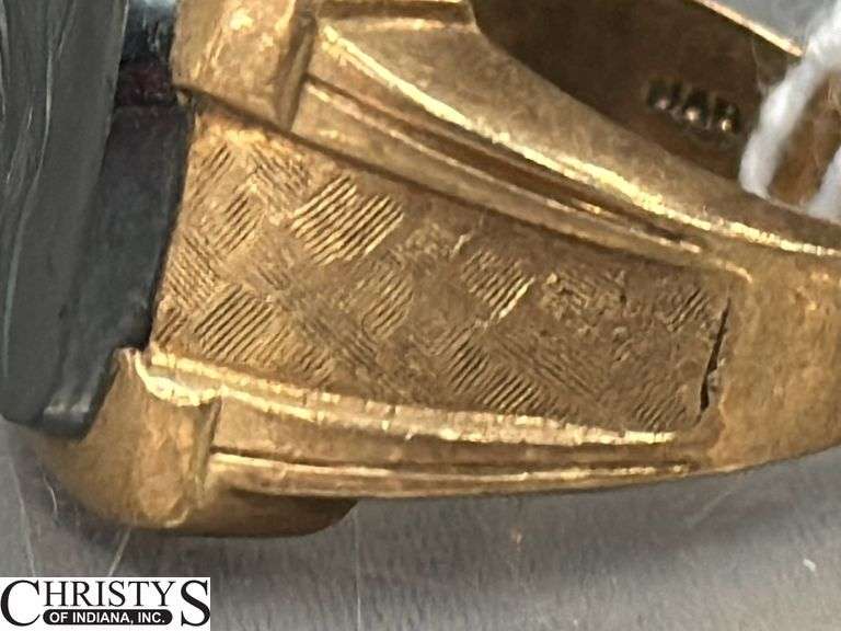 Mens Ring Marked 10k