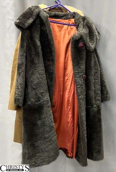 Two Winter Coats, One Marked Union Made, One Marked Dee Dee Deb