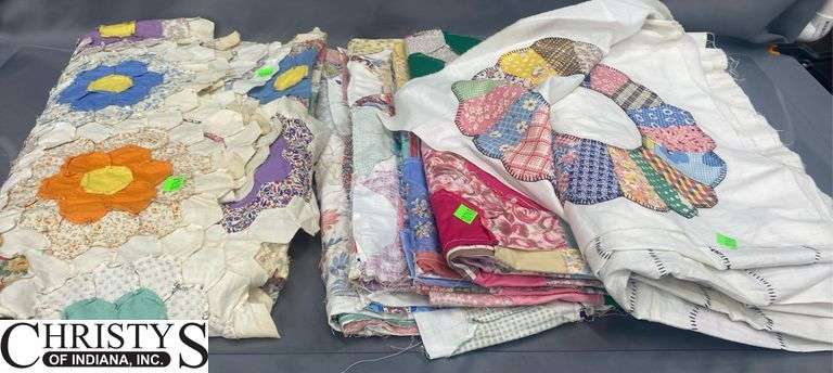 Quilt Starts or Toppers, Largest is