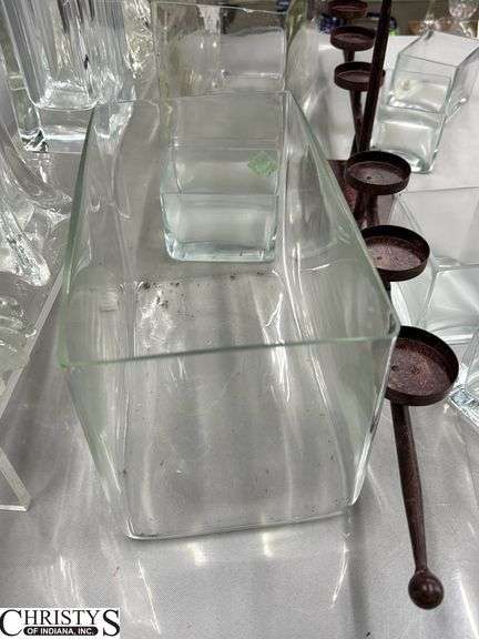 Glass Vases, Planters Tallest 24"