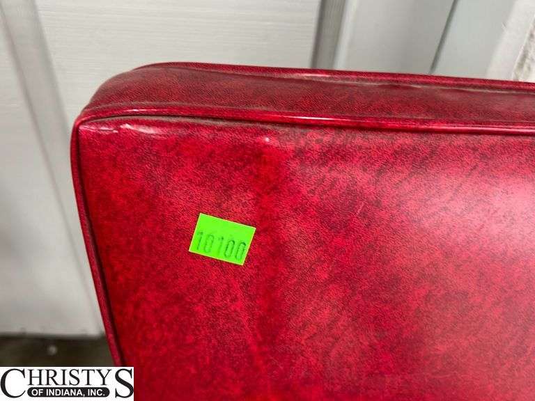 Douglas-Eaton Vinyl Chair 23x25x31x15 Seat, Some Wear