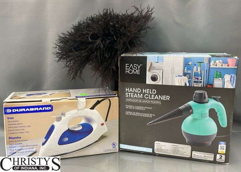 Duster, Steam Cleaner, Iron Untested